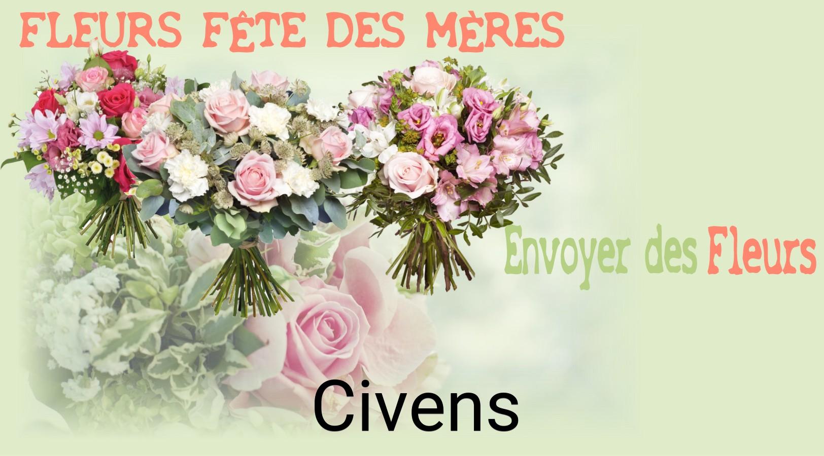 Bouquet de Fête des Mères livré à Civens